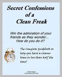 Secret Confessions of a Clean Freak by Carole Pagan